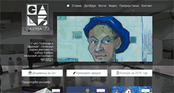 Desktop Screenshot of galerija73.com